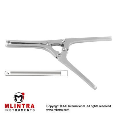 Payr Intestinal Clamp Stainless Steel, 34.5 cm - 13 1/2"